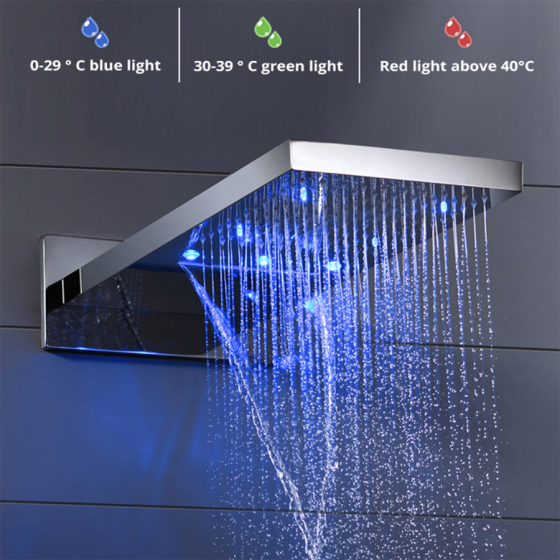 Composition de douche led...