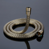 Flexible de douche longueur 150 cm, Bronze antique