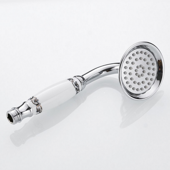 Douchette à main style rétro,chrome
